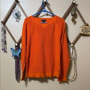 Ralph Lauren Orange Long Sleeve Top